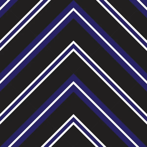 Fondo Patrón Sin Costura Rayado Diagonal Chevron Azul Adecuado Para — Vector de stock