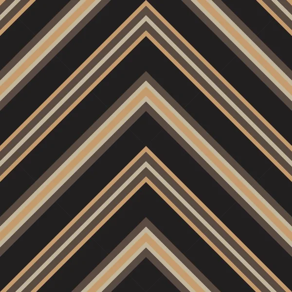 Taupe Marron Chevron Diagonale Rayé Fond Motif Sans Couture Adapté — Image vectorielle