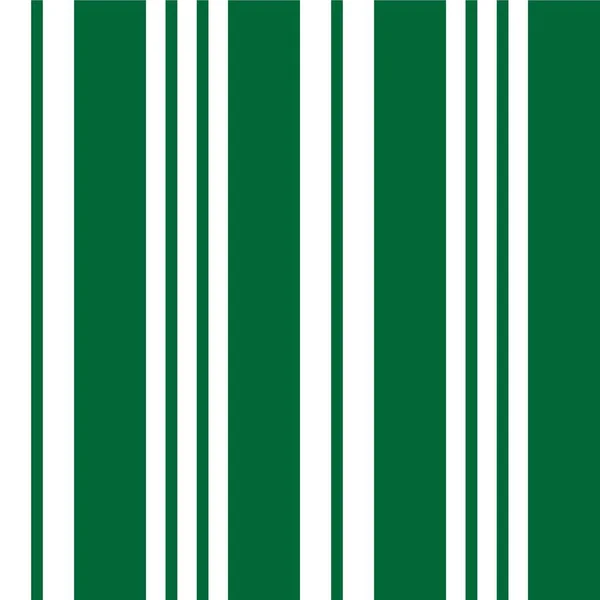 Grön Vertikal Randig Sömlös Mönster Bakgrund Lämplig För Mode Textilier — Stock vektor