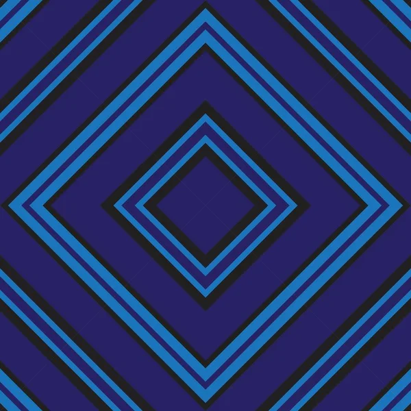 Azul Argyle Diagonal Rayas Sin Costuras Patrón Fondo Adecuado Para — Vector de stock