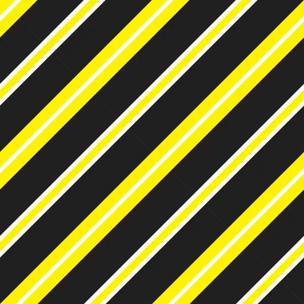 黄色斜角条纹无缝图案背景 适合流行纺织品 — 图库矢量图片