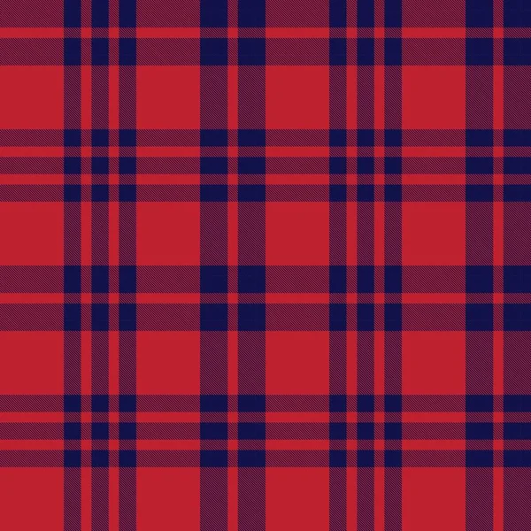 Κόκκινο Και Ναυτικό Καρό Καρό Tartan Αδιάλειπτη Μοτίβο Κατάλληλο Για — Διανυσματικό Αρχείο