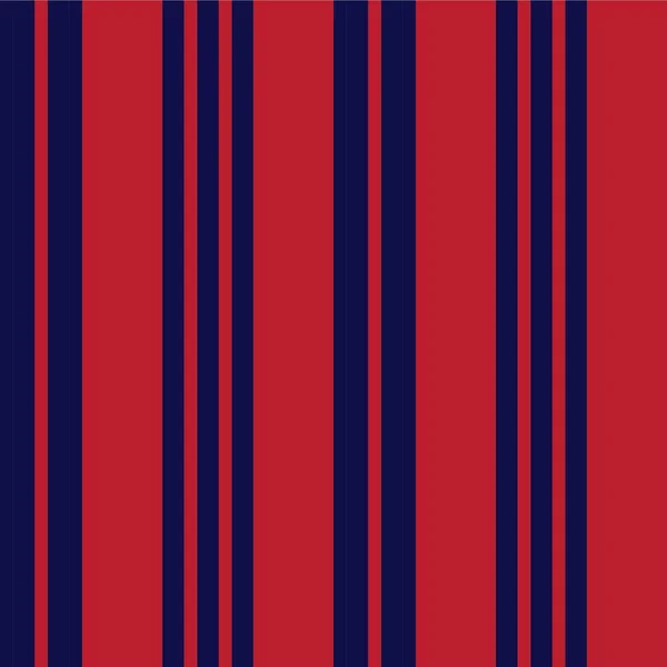 Red Blue Vertical Striped Seamless Pattern Background Suitable Fashion Textiles — Stock Vector