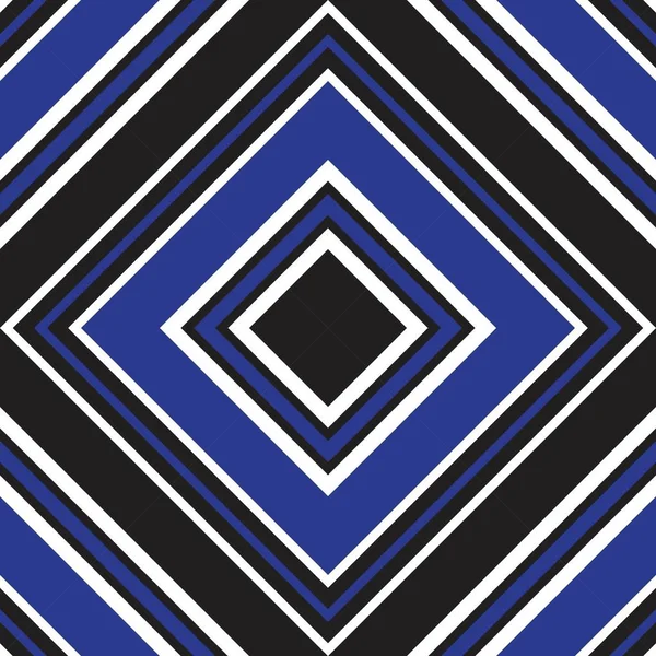 Azul Argyle Diagonal Rayas Sin Costuras Patrón Fondo Adecuado Para — Vector de stock