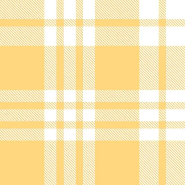 Turuncu Ekose Kareli Tartan Desenli Moda Tekstil Grafikleri Için Uygun — Stok Vektör