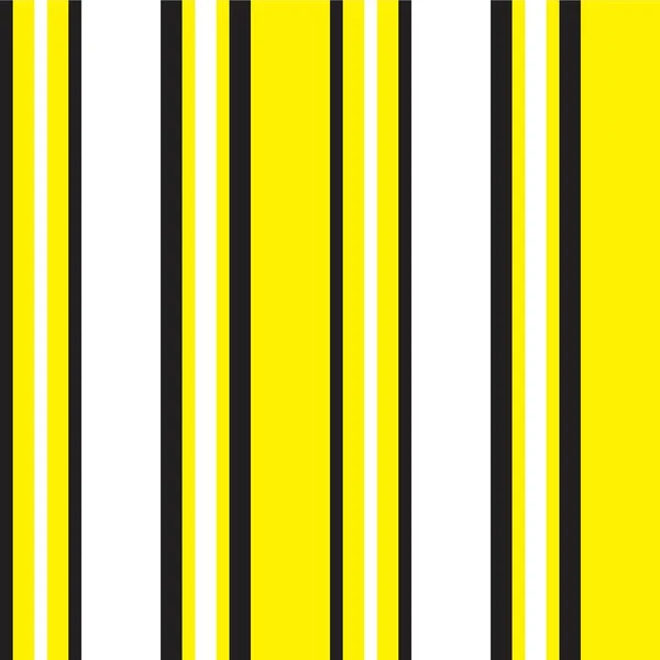 Fondo Amarillo Con Rayas Verticales Sin Costuras Adecuado Para Textiles — Vector de stock