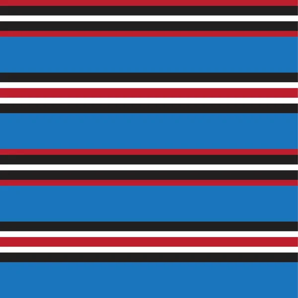 Blue Horizontal Striped Seamless Pattern Background 그래픽 — 스톡 벡터