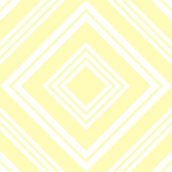 Jaune Argyle Diagonale Rayé Fond Motif Sans Couture Adapté Pour — Image vectorielle