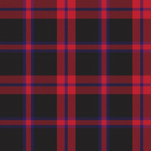 Xadrez Vermelho Marinho Xadrez Tartan Padrão Sem Costura Adequado Para —  Vetores de Stock