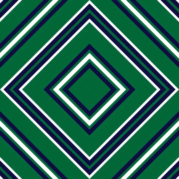 Groene Argyle Diagonaal Gestreepte Naadloze Patroon Achtergrond Geschikt Voor Mode — Stockvector