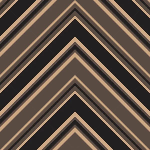 Brown Taupe Chevron 대각선 줄없는 그래픽에 — 스톡 벡터