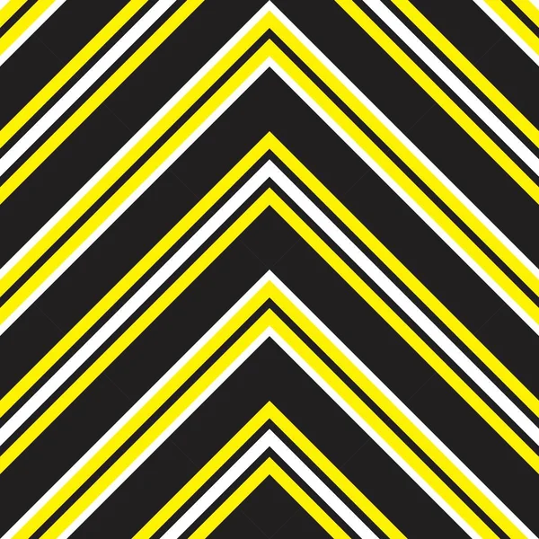 Fondo Patrón Sin Costura Rayado Diagonal Chevron Amarillo Adecuado Para — Archivo Imágenes Vectoriales