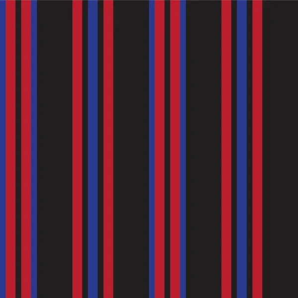 Rot Und Blau Vertikal Gestreifte Nahtlose Muster Hintergrund Geeignet Für — Stockvektor