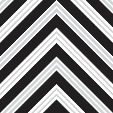 Siyah ve beyaz Chevron köşegen çizgili desensiz arka plan moda tekstil ve grafikleri için uygun.