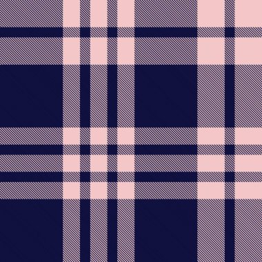 Moda tekstil ve grafikleri için uygun pembe ve denizci ekoseli, ekoseli, ekosesiz desen