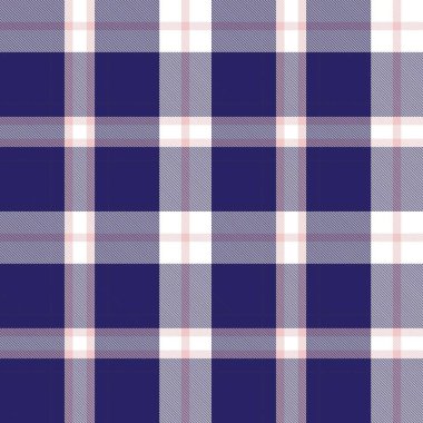 Moda tekstil ve grafikleri için uygun pembe ve denizci ekoseli, ekoseli, ekosesiz desen