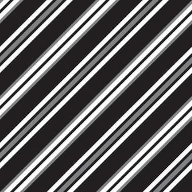Moda tekstili ve grafikleri için uygun siyah ve beyaz köşegen çizgili düz desenli arkaplan