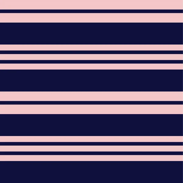 Рожевий Військово Морський Горизонтальний Смугастий Безшовний Візерунок Фон Підходить Модного — стоковий вектор