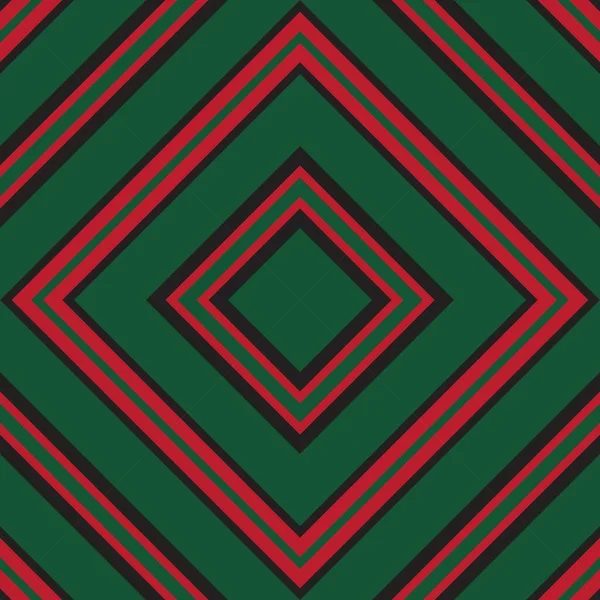 Weihnachten Argyle Diagonal Gestreifte Nahtlose Muster Hintergrund Geeignet Für Modetextilien — Stockvektor