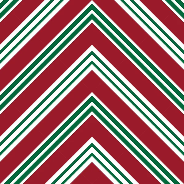 Weihnachten Chevron Diagonal Gestreifte Nahtlose Muster Hintergrund Geeignet Für Modetextilien — Stockvektor