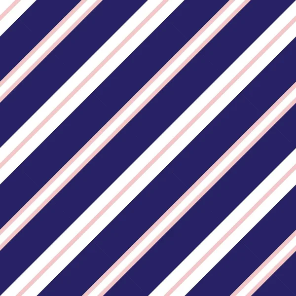 Pinke Und Marine Diagonal Gestreifte Nahtlose Muster Hintergrund Geeignet Für — Stockvektor