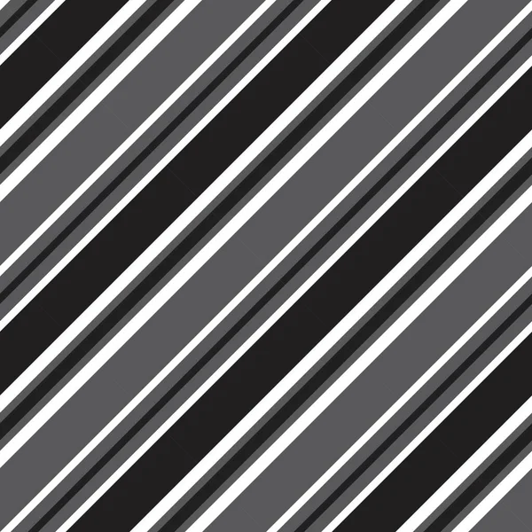 Fond Motif Sans Couture Rayé Noir Blanc Diagonale Adapté Aux — Image vectorielle