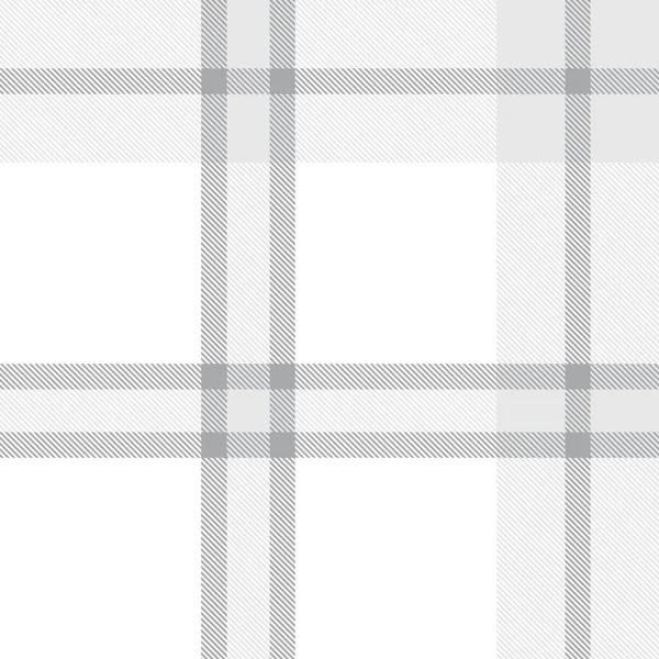 Biała Krata Kratkę Tartan Bezszwowy Wzór Nadaje Się Tkanin Grafik — Wektor stockowy