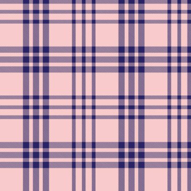 Moda tekstil ve grafikleri için uygun pembe ve denizci ekoseli, ekoseli, ekosesiz desen