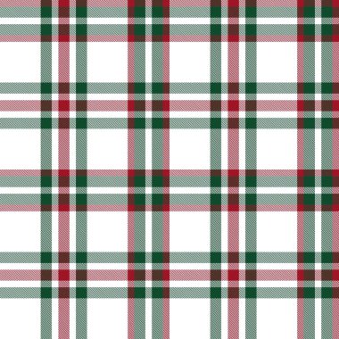 Moda tekstil ve grafikleri için uygun Noel ekoseli, ekoseli, ekoseli, ekose desenli