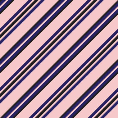 Moda tekstili ve grafikleri için uygun pembe ve deniz köşegenli çizgili dikişsiz arkaplan