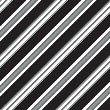 Moda tekstili ve grafikleri için uygun siyah ve beyaz köşegen çizgili düz desenli arkaplan