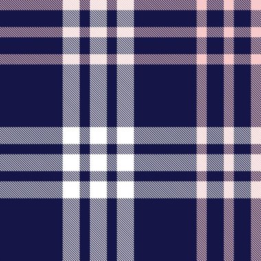 Moda tekstil ve grafikleri için uygun pembe ve denizci ekoseli, ekoseli, ekosesiz desen