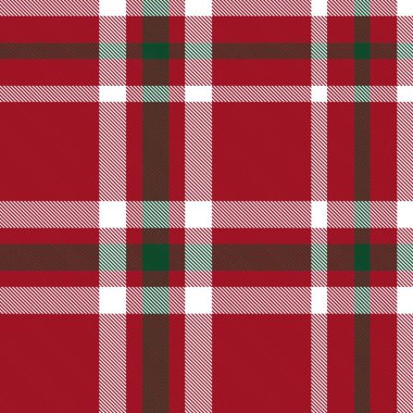 Moda tekstil ve grafikleri için uygun Noel ekoseli, ekoseli, ekoseli, ekose desenli