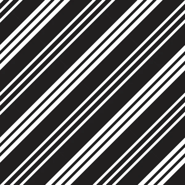 Fond Motif Sans Couture Rayé Noir Blanc Diagonale Adapté Aux — Image vectorielle