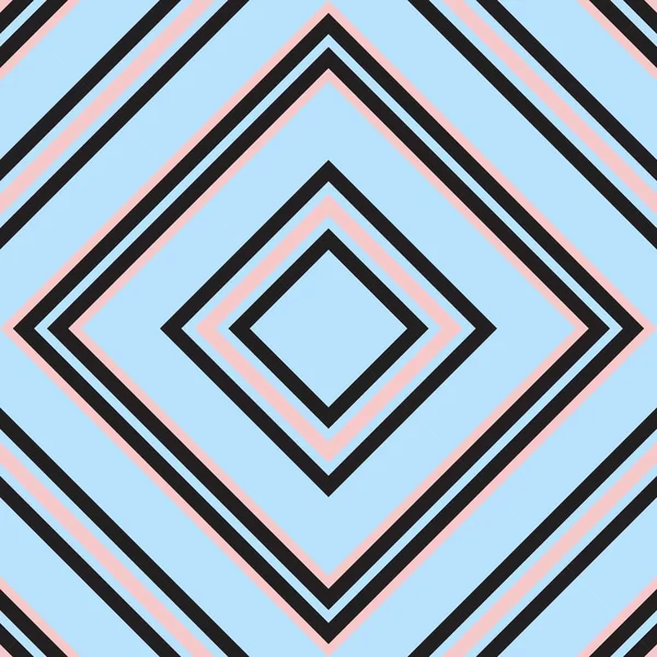 Bleu Ciel Argyle Diagonale Rayé Fond Motif Sans Couture Adapté — Image vectorielle