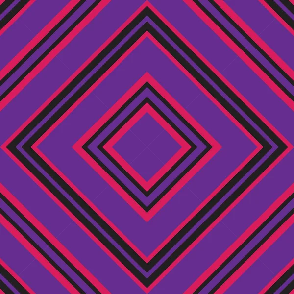 Фіолетовий Аргайл Діагональний Смугастий Безшовний Візерунок Фон Підходить Модного Текстилю — стоковий вектор