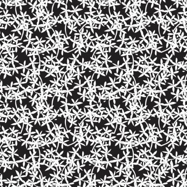 Mavi Tropik Yaprak botanik desensiz arka plan moda baskıları, grafikler, arka planlar ve el sanatları için uygundur