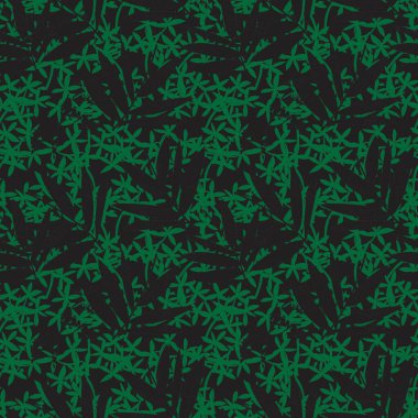 Yeşil Tropik Yaprak botanik desensiz arka plan moda baskıları, grafikler, arka planlar ve el sanatları için uygundur