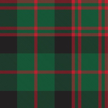 Moda tekstil ve grafikleri için uygun Noel ekoseli, ekoseli, ekoseli, ekose desenli