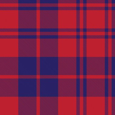 Moda tekstil ve grafikleri için uygun kırmızı ve lacivert, ekoseli, ekoseli, ekosesiz desenli
