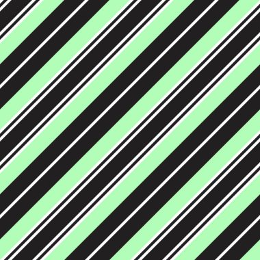 Moda tekstil ve grafikleri için uygun yeşil köşegen çizgili dikişsiz model arkaplanı