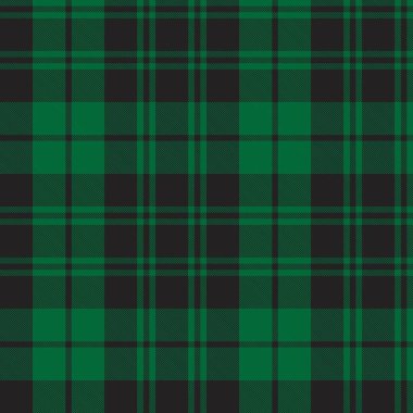 Moda tekstil ve grafikleri için uygun yeşil ekoseli, kareli, tartan desenli