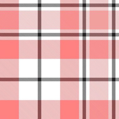 Turuncu ekose, kareli, tartan desenli moda tekstil ve grafikleri için uygun.