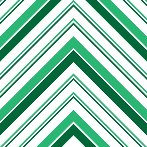 Chevron Vert Diagonale Rayé Fond Motif Sans Couture Adapté Pour — Image vectorielle