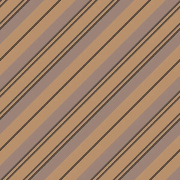 Brown Taupe Diagonale Rayé Fond Motif Sans Couture Adapté Pour — Image vectorielle