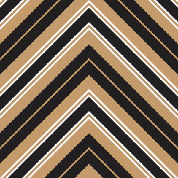 Brown Taupe Chevron Diagonal Gestreifte Nahtlose Muster Hintergrund Geeignet Für — Stockvektor