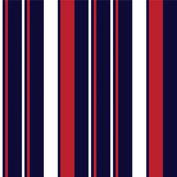 Red Blue Vertical Striped Seamless Pattern Background Suitable Fashion Textiles — Stock Vector