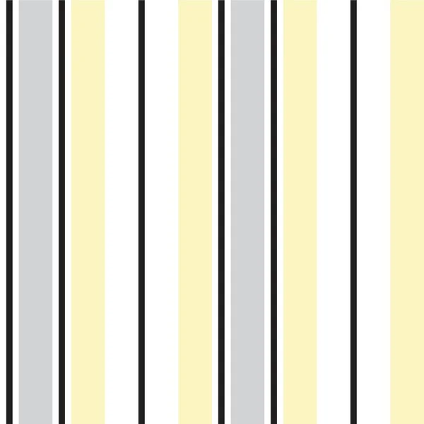 黄色垂直条纹无缝图案背景 适合流行纺织品 — 图库矢量图片
