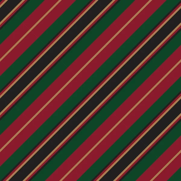 ファッション繊維 グラフィックに適したクリスマス斜めの縞模様シームレスなパターンの背景 — ストックベクタ