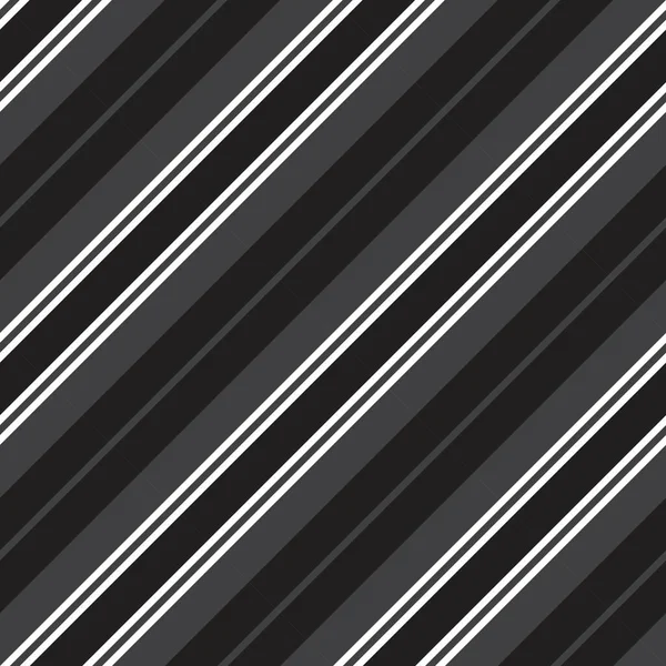 Black White Diagonal Striped Seamless Pattern Background Suitable Fashion Textiles — Stock Vector